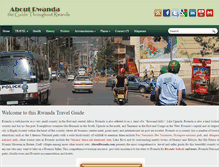 Tablet Screenshot of aboutrwanda.com